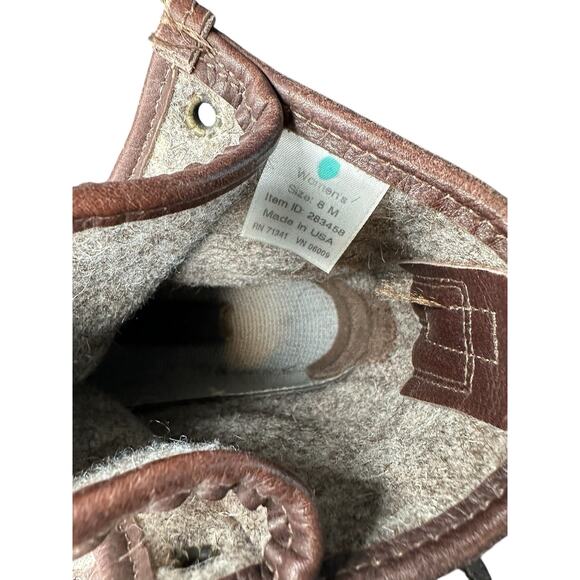 L.L. Bean Waterproof Gorpcore Rubber Bean Boots Size Women's 8 Missing Insoles - Picture 6 of 10